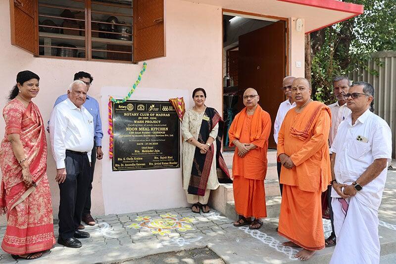 RKMNS Toilet block & Staircase Inauguration (Photos)